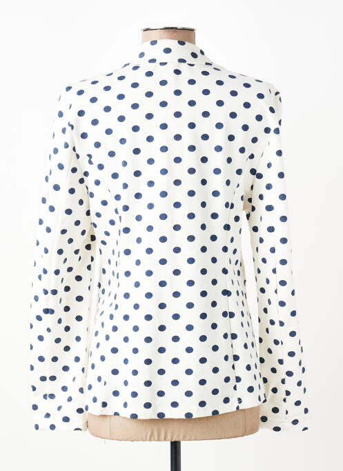 Veste casual coupe cintrée blanc LACOMY femme