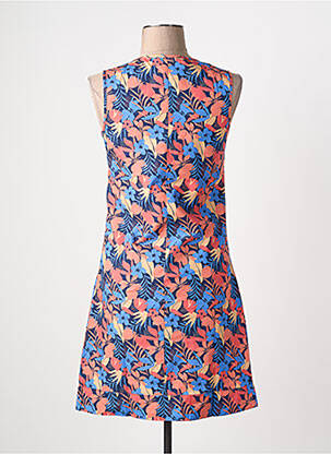 Robe courte sans manche sans manche bleu COTON DU MONDE femme
