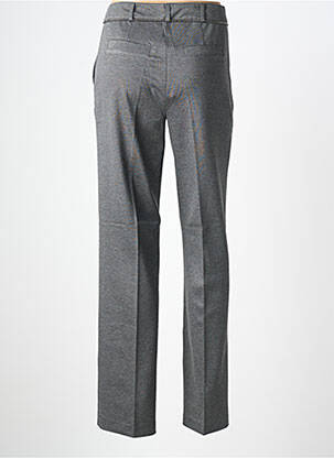 Pantalon droit stretch taille normale gris SUZA femme
