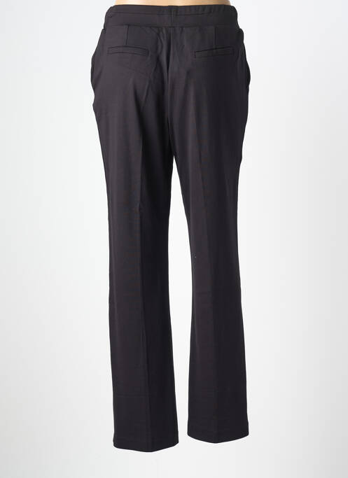 Pantalon droit stretch taille normale noir SUZA femme