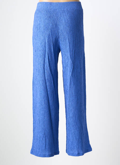 Pantalon large tissage crêpe taille normale bleu clair GARCIA femme