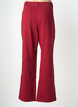 Pantalon flare coupe évasée rouge LA FIANCÉE femme