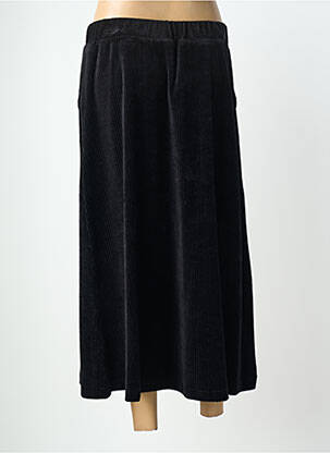 Jupe longue coupe droite noir MORE & MORE femme