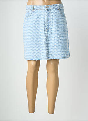Jupe courte poches bleu GARCIA femme