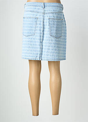 Jupe courte poches bleu GARCIA femme