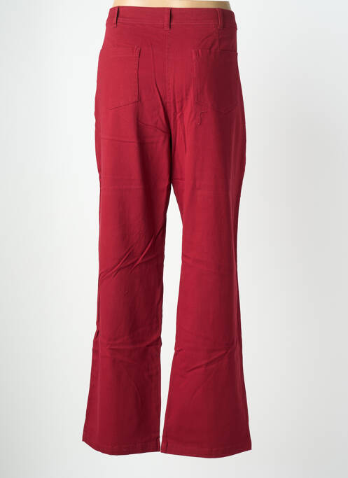 Pantalon flare coupe évasée rouge LA FIANCÉE femme