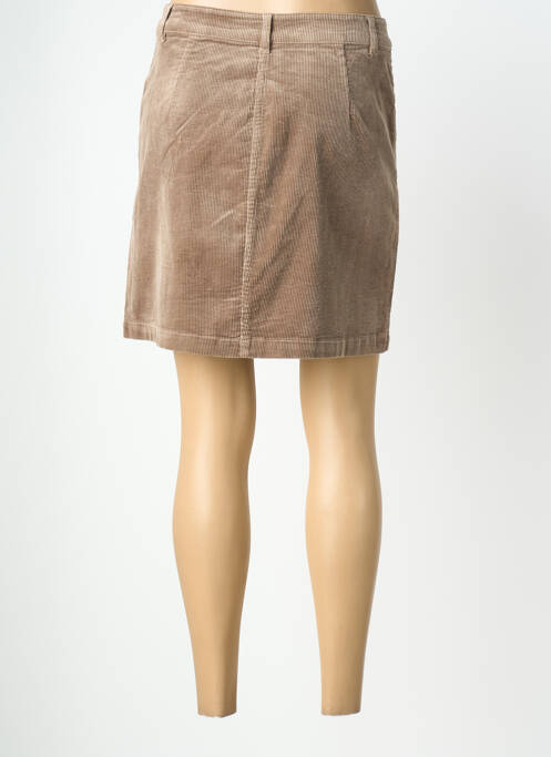 Jupe courte poches marron GARCIA femme