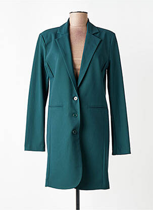 Blazer coupe cintrée vert SUZA femme