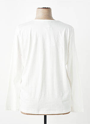T-shirt manches longues manches longues blanc SUZA femme