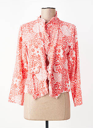 Veste casual coupe cintrée rose ORIENTIQUE NATURALLY femme