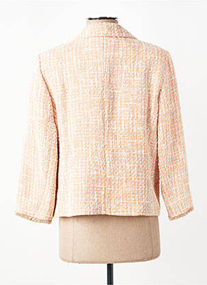 Blazer coupe cintrée orange MORE & MORE femme