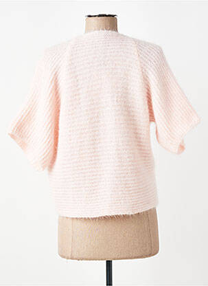 Gilet sans manche coupe cintrée rose VICTORIA femme