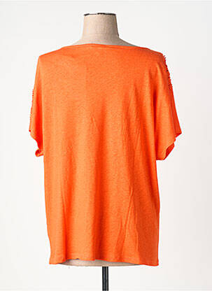 Top manches courtes manches courtes orange GARCIA femme