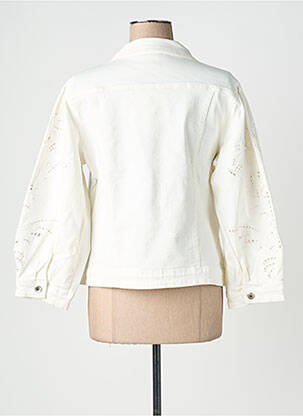 Veste casual coupe droite blanc ZAC & ZOE femme
