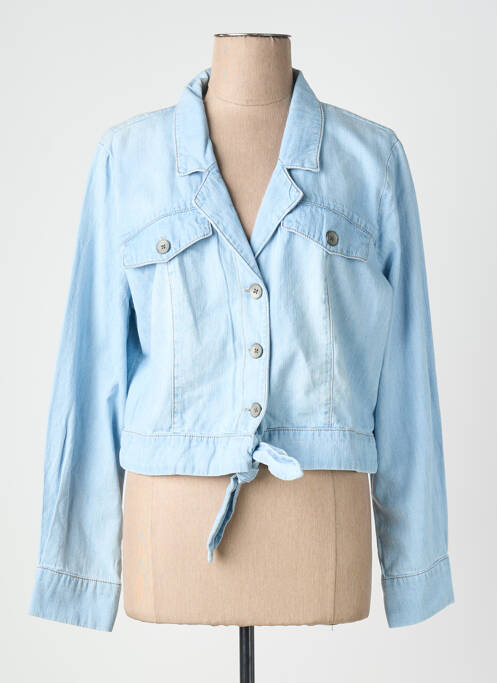 Veste casual col tailleur bleu RED BUTTON femme