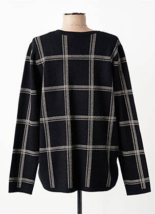 Pull stretch manches longues noir BRANDTEX homme