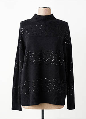Pull stretch manches longues noir GERRY WEBER femme