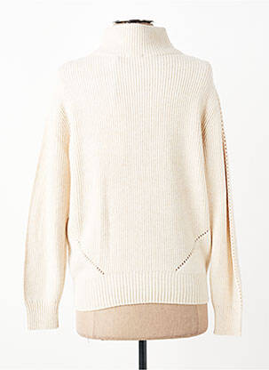 Gilet manches longues resserrée sur le bas beige GERRY WEBER femme