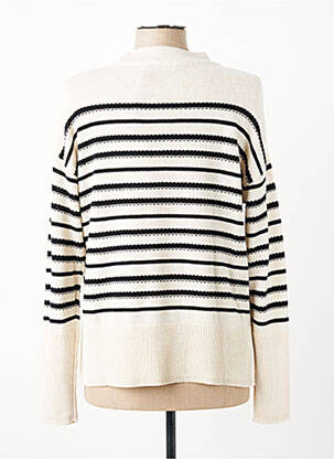 Pull stretch manches longues beige GERRY WEBER femme