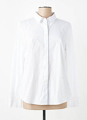 Chemisier coupe cintrée manches longues blanc TAIFUN femme