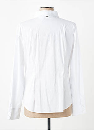 Chemisier coupe cintrée manches longues blanc TAIFUN femme