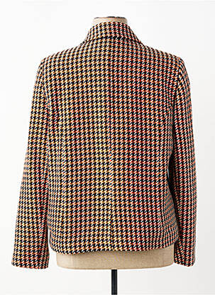Manteau court poches sans capuche orange PAUL MATIS femme