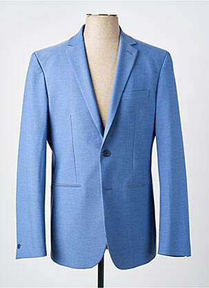 Blazer finition intérieure doublée bleu SELECTED homme