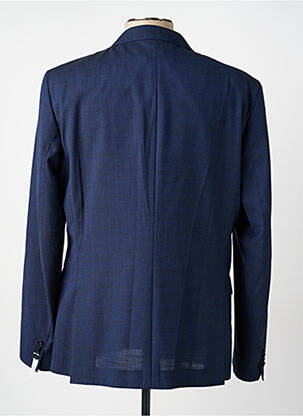 Blazer coupe cintrée bleu CALVIN KLEIN homme