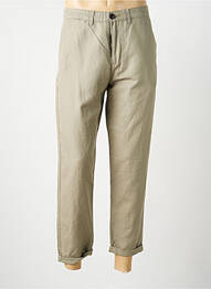 Pantalon 7/8 taille normale taille normale vert SELECTED homme