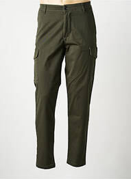 Pantalon cargo poches taille normale vert SELECTED homme