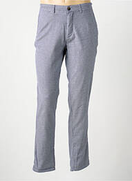 Pantalon chino stretch taille normale bleu SELECTED homme