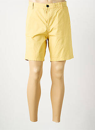 Bermuda stretch taille normale jaune SELECTED homme