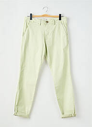 Pantalon chino stretch taille normale vert SELECTED homme