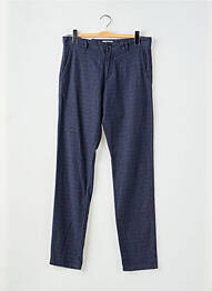 Pantalon chino stretch taille normale bleu SELECTED homme