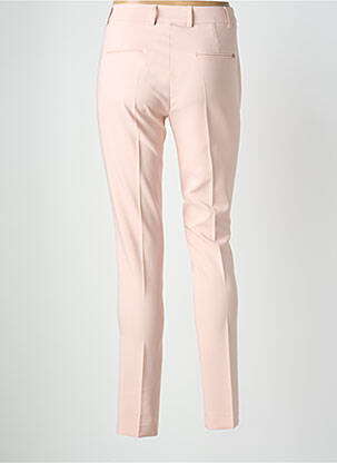 Pantalon slim tissage popeline taille normale rose KOCCA femme