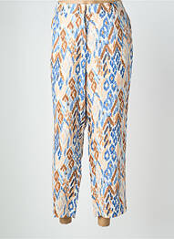 Pantalon 7/8 taille élastique taille normale bleu GERRY WEBER femme