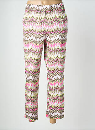 Pantalon 7/8 stretch taille normale rose GERRY WEBER femme