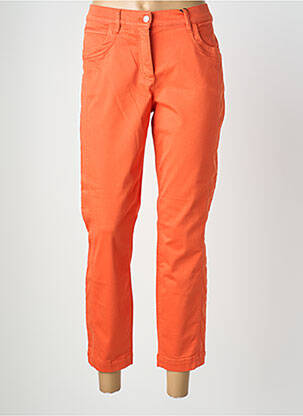 Pantalon 7/8 stretch taille normale orange GERRY WEBER femme
