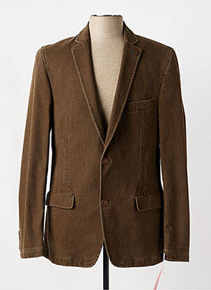 Blazer finition intérieure doublure imprimée marron JUMFIL homme