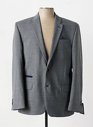 Blazer tissage chiné gris NINO LORETTI homme