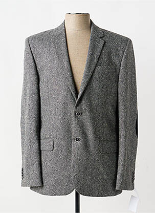 Blazer tissage chiné gris JUMFIL homme