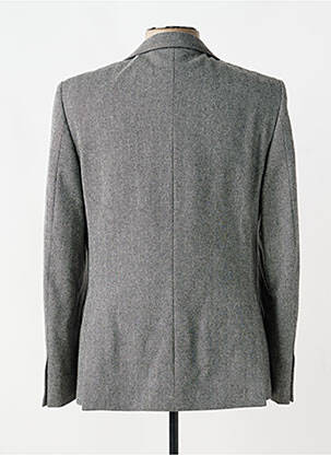 Blazer tissage chiné gris IZAC homme