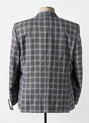 Blazer tissage chiné gris PARTNER'S homme