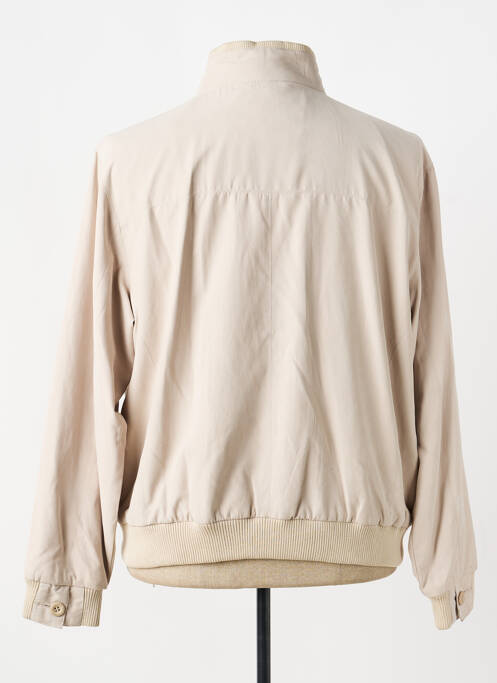 Blouson finition intérieure doublure imprimée beige PARTNER'S homme