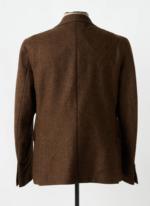 Blazer tissage chiné marron JUMFIL homme