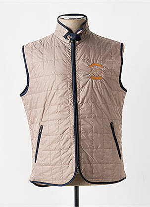 Doudoune poches sans capuche beige JUMFIL homme