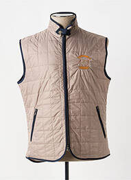 Doudoune poches sans capuche beige JUMFIL homme