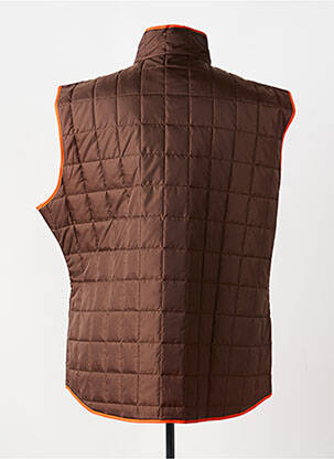 Doudoune poches sans capuche marron JUMFIL homme