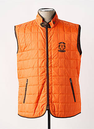 Doudoune poches sans capuche orange JUMFIL homme