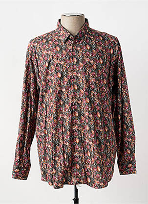 Chemise manches longues poches marron BANDE ORIGINALE homme